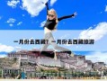 一月份去西藏？一月份去西藏旅游