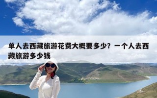 單人去西藏旅游花費大概要多少？一個人去西藏旅游多少錢