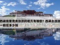 西藏需要費(fèi)用旅游的地方有哪些？西藏去旅游一般花多少錢