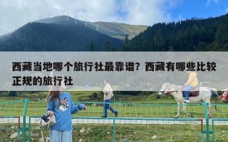 西藏當地哪個旅行社最靠譜？西藏有哪些比較正規的旅行社