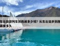 東北旅游列車到西藏多少錢？從東北徒步到西藏要多久