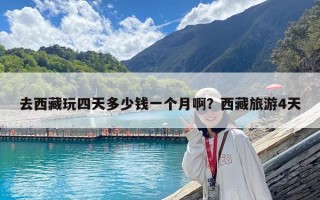 去西藏玩四天多少錢一個月啊？西藏旅游4天