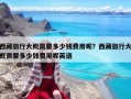 西藏旅行大概需要多少錢費用呢？西藏旅行大概需要多少錢費用呢英語