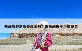 西藏旅游需要備現金嗎？去西藏用不用帶現金