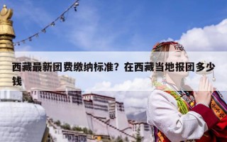 西藏最新團費繳納標準？在西藏當地報團多少錢