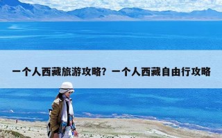 一個人西藏旅游攻略？一個人西藏自由行攻略