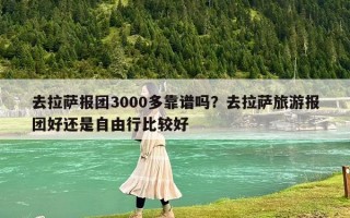 去拉薩報團3000多靠譜嗎？去拉薩旅游報團好還是自由行比較好