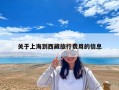 關于上海到西藏旅行費用的信息